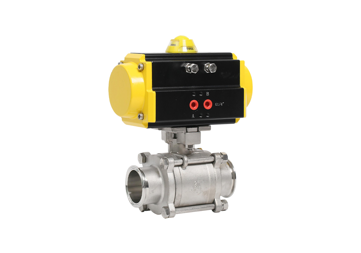 氣動不銹鋼球閥（快裝接口）